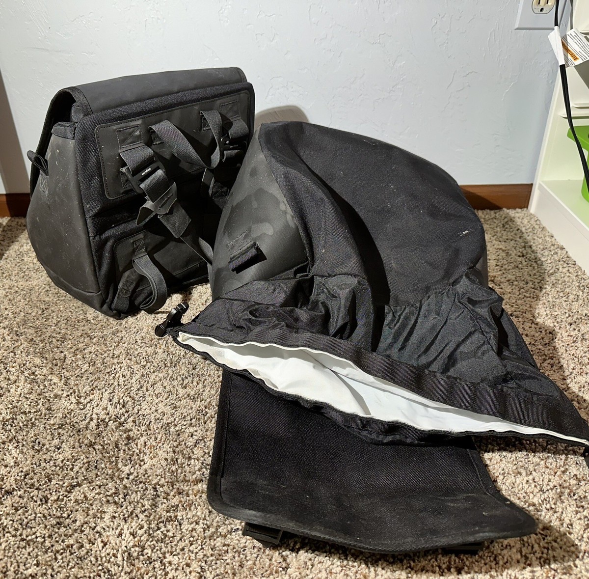 Kriega Duo 2x 14 Litre - Saddlebag Motorcycle Luggage Waterproof 
