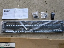 Panduit CP48BLY 48-Port Flat Patch Panel, Black