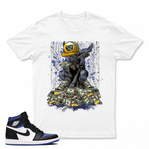 Match Jordan 1 Royal Toe Shirt | eBay