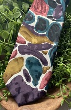 Men's tie Florenzi Collection Silk Tie Abstract Tie