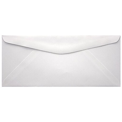 #9 Regular Envelopes, 3 7/8 x 8 7/8, White Wove 24w(90gsm), 50 per Pack