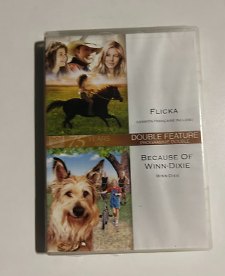 Flicka / Because of Winn-Dixie (DVD, 2006, Double Feature)