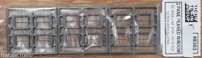 Tichy Train Group HO #8303 (2 Pane Peaked Window) (36'' W x 44'' H)