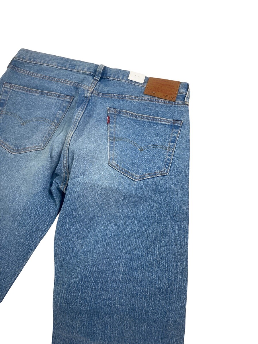 Levi Strauss & Co. ライトブルーデニム501 NEW Levi's Strauss 501 Original Straight Regular Light Blue