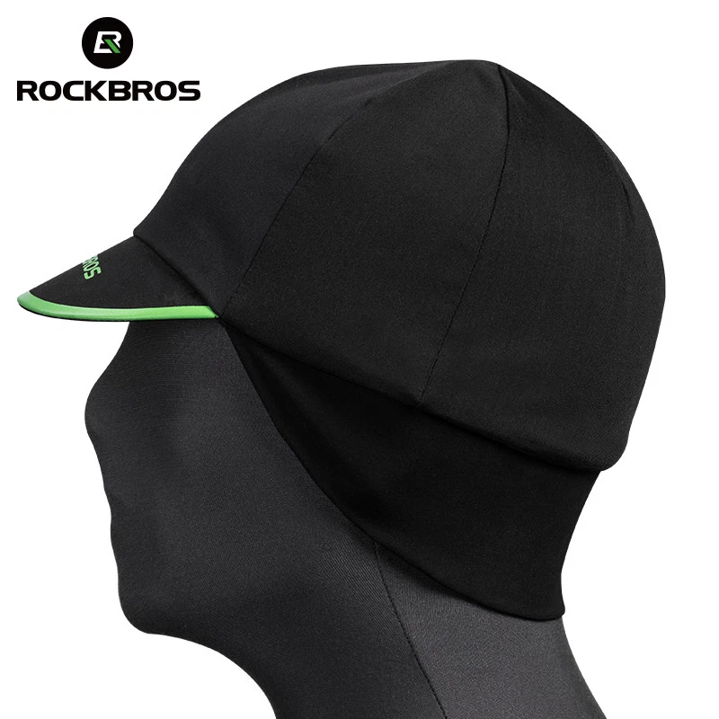 Thermal Peaked Cap Visor Beanie Hat with Ear Covers for Running Cycling Skiing - Image 3 of 4