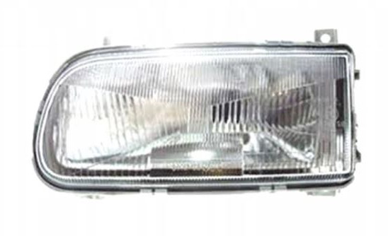 Verre de phare droite avant pour Volkswagen Caddy II, vitre de rechange transparente
