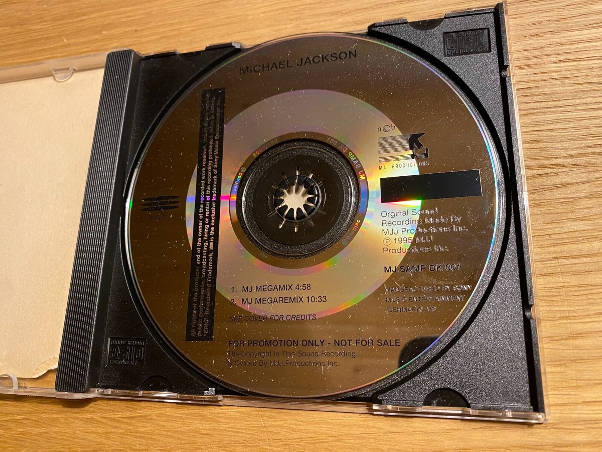 Michael Jackson MEGAMIX MEGAREMIX 非売品 MICHAEL JACKSON Megamix/Megaremix 1995 DANISH ORG Epic