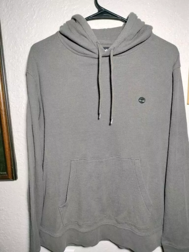 Timberland unisex waffle knit hoodie size M eBay
