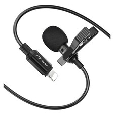 Microphone Professional for iPhone Lavalier Lapel Omnidirectional Microphone ...
