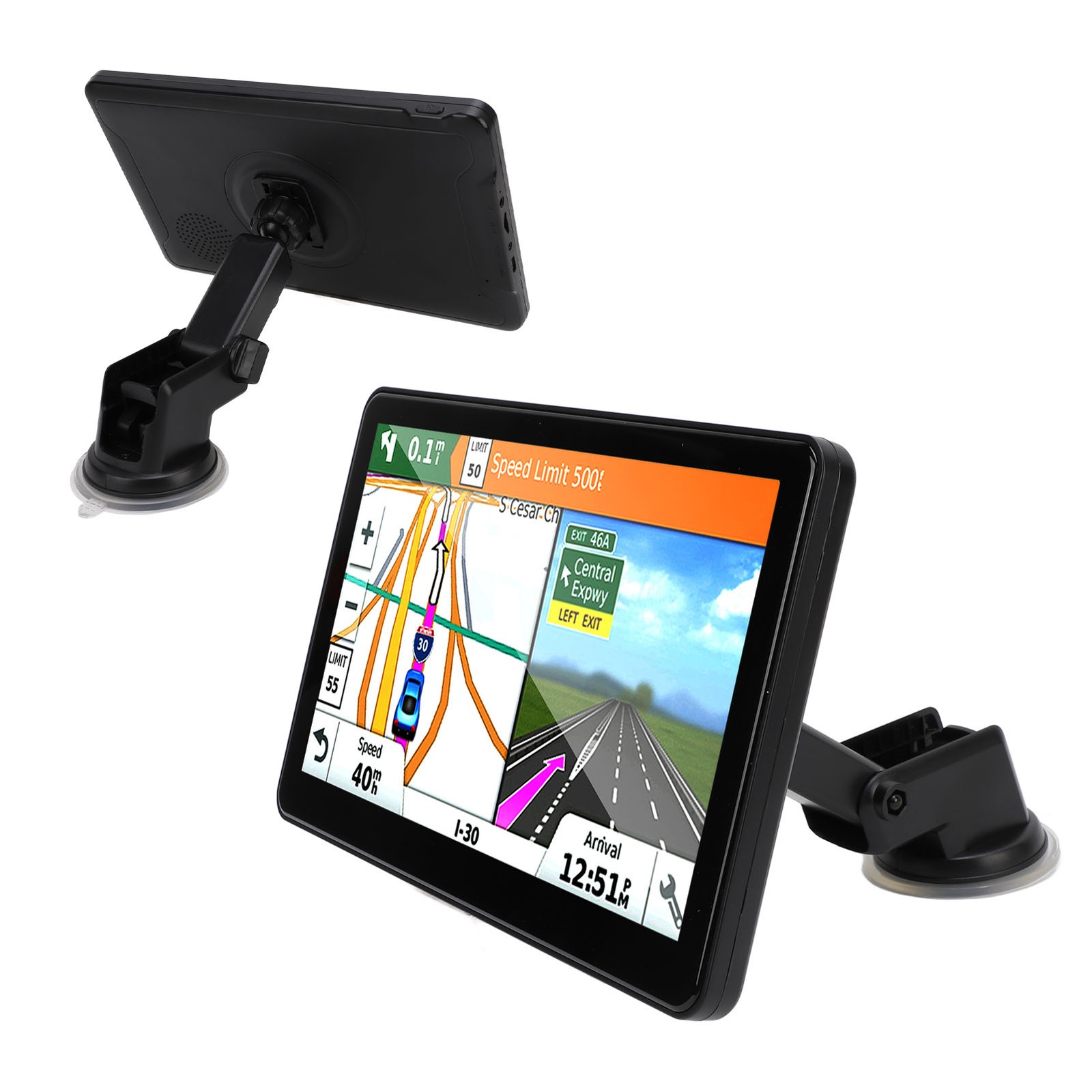 9in Touch Screen Car Navigation System For Wireless Easy To Use