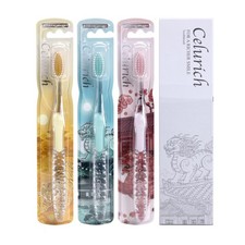 Premium Toothbrush with Ultra-Soft Slim Bristles, Double-Length Deep Clean De...
