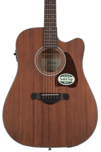 Ibanez AW54CE Acoustic-Electric Guitar - Open Pore Natural