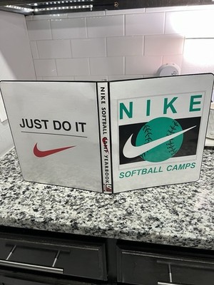 Nike Binder 3Ring Nike Softball Camp Notebook U.S Sport Camps Nike Coaches Book
