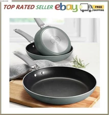 Tramontina 3-Piece Nonstick Fry Pan Set (Assorted Colors)