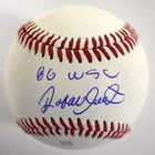 Rafael Santana Signed Official Rawlings Baseball Auto Inscribed "86 WSC" W/ COA