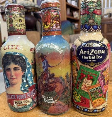 Arizona Collectible Iced Tea Bottles Limited Edition Latter 1990's