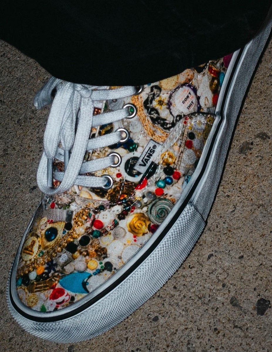 Supreme x Mike Kelley Vans Era White (Size 9.5) | eBay