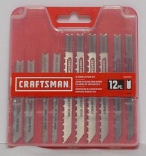 Craftsman U-Shank Jig Saw Set 12pc With Case CMAJ2SET12