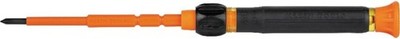 Klein Tools 32581INS Precision Screwdriver 2-In-1 Insulated with No. 0 Phillips