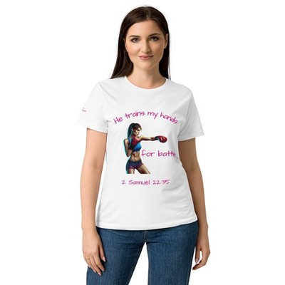 2 Samuel 22:35 Women s basic softstyle t-shirt