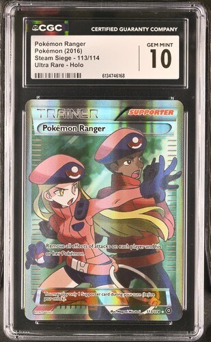 Pokémon Ranger graded CGC 10 for sale on eBay