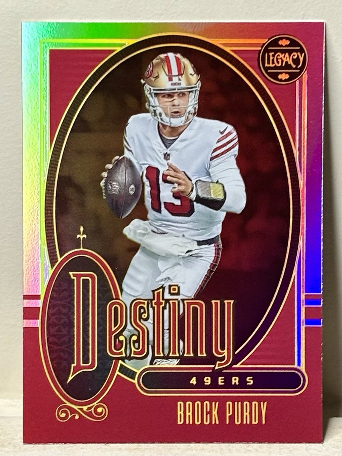 2023 PANINI LEGACY - DESTINY BROCK PURDY #DS16 Case Hit SSP 49ers