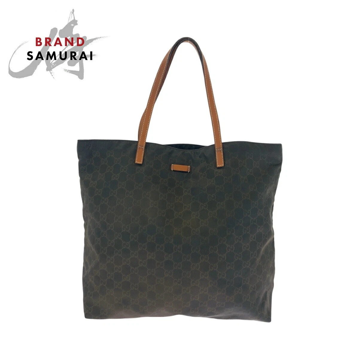 Gucci sac fourre tout bandoulière marron noir or quincaillerie nylon 524947 pour femme 502120
