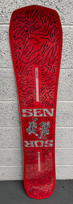 NIDECKER SENSOR SNOWBOARD 150 FREESTYLE PARK ROCKER 2026 EX DEMO UVP 399£