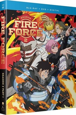 Fire Force: Season 2 Part 1 [New Blu-ray] With DVD, Boxed Set, Digital Copy, S