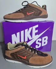 Nike SB Vertebrae Shoes Cacao Wow Brown-Dragon Red Sz 11 FD4691-200 NEW WITH BOX