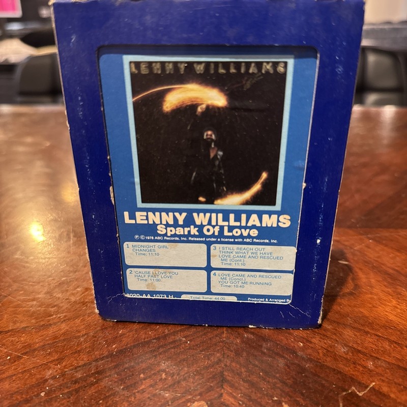 Lenny Williams Spark Of Love Eight Track Tape GC