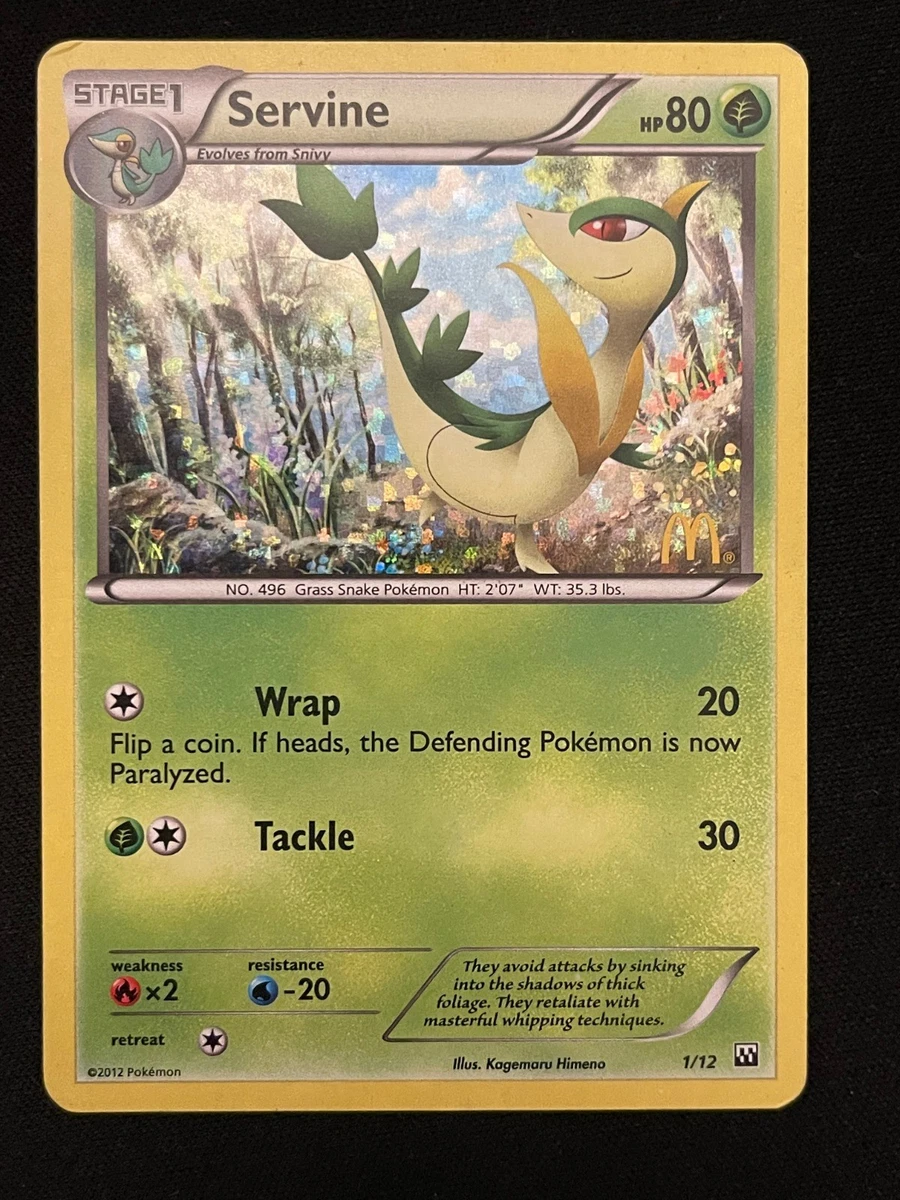 Servine Pokémon TCG Cards for sale