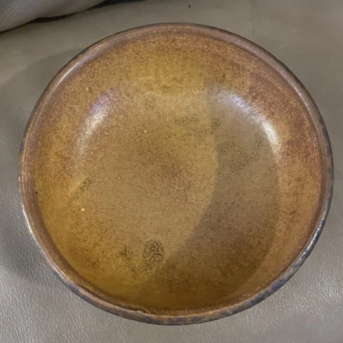 Vintage McCoy Pottery Mesa Canyon Coupe Cereal Bowls 1423 USA 1970s  8” Wide