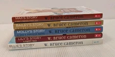 Lot 5 Puppy Tales Books by W. Bruce Cameron (PB) Bailey/Molly /Lily/Max/Ellie