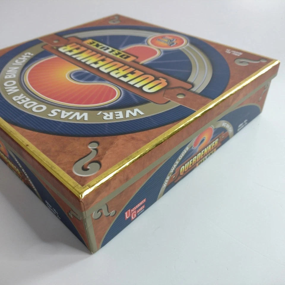 QUERDENKER DE LUXE Spiel UNIVERSITY GAMES - vollständig - Bild 4 von 4
