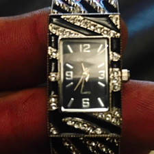 Women s Quartz Analog Dress Watch Silver Rect...