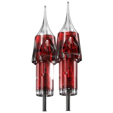 20PCS 5RL Tattoo Cartridge Needle Bugpin Disposable round Liner with Membrane