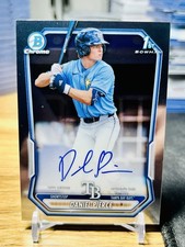 2026 Bowman Chrome Daniel Pierce 1st Bowman Auto #CPA-DP Tampa Rays RC Auto 