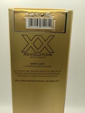 Revolution XX Body Luxx Luminous Body Glow Skin Makeup Gel Jojoba Oil Moisturize