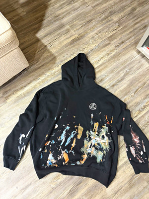 Jordan Air Jordan Men s Large/X Large Black  Hoodie Vintage Logo Graphic Print