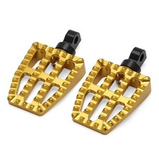 Wide Foot Pegs Footrest MX Mini Floorboards Chopper Bobber Style Pedals for