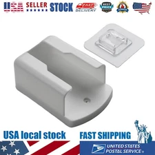 White Air Conditioner Remote Control Holder Wall Mounted Box Storage