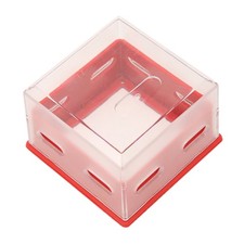 Easy To Use Transparent Plastic Switch Case For Emergency Stop Button