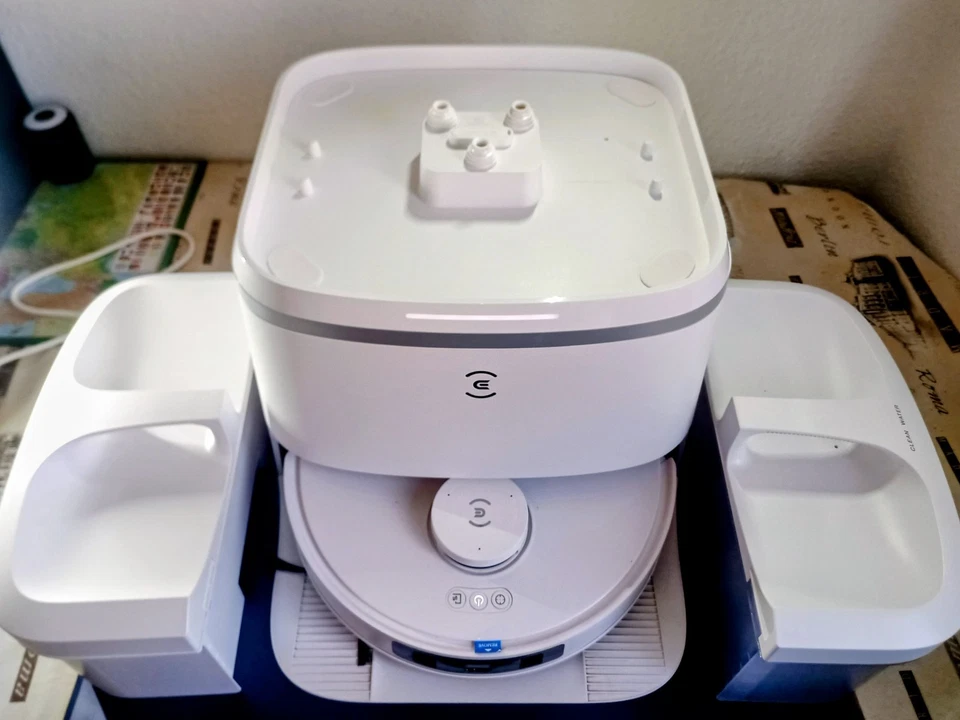 ECOVACS DEEBOT T30 PRO OMNI - Robot aspirador y limpiaparabrisas, juego de accesorios nuevo - Imagen 3 de 4