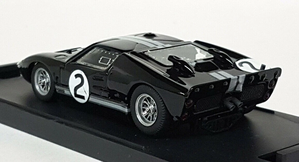 Coche modelo Bang 1/43 - 7081 Ford GT40 MK2 Le Mans 1966 negro fundido a presión Foto 4 de 4