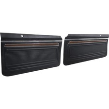 1970-72 Nova Ss Front Door Panels Custom Interior 2 Door Pre-assembled
