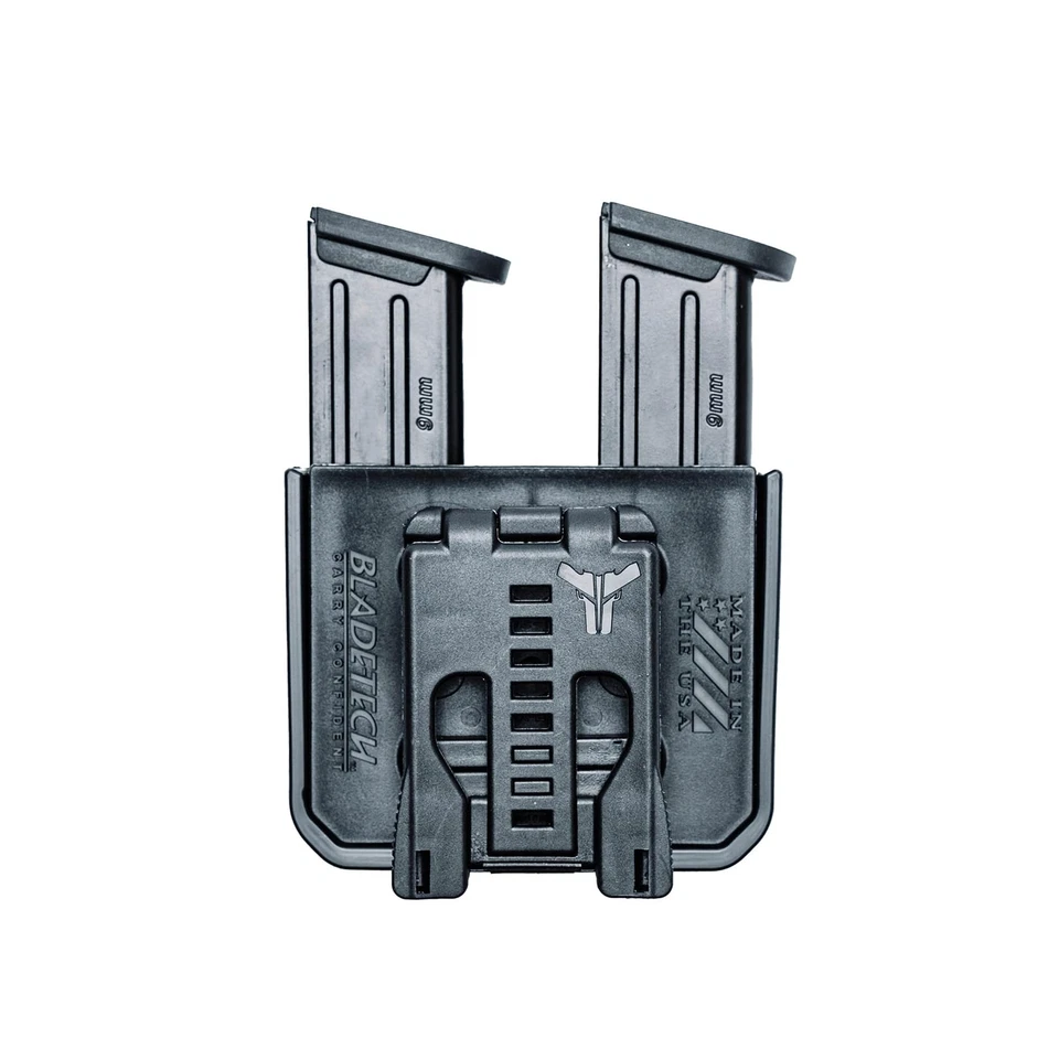 Bolsa OWB Double Mag para Glock 17, 19, 22, 23 e mais - Fabricada nos EUA - Signature D... - Imagem 2 de 4