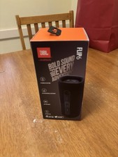 JBL Flip 6 Portable Bluetooth Speaker, Waterproof, Black
