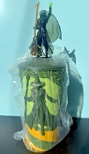 Wicked For Good ELPHABA Cup + Topper + Straw AMC 2025 SEALED witch Defy Gravity