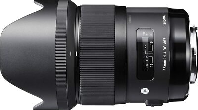 SIGMA single-focus wide-angle lens Art 35mm F1.4 DG HSM for Pentax